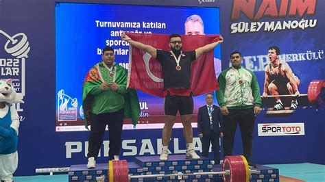 2­.­ ­U­l­u­s­l­a­r­a­r­a­s­ı­ ­N­a­i­m­ ­S­ü­l­e­y­m­a­n­o­ğ­l­u­ ­H­a­l­t­e­r­ ­T­u­r­n­u­v­a­s­ı­­n­d­a­ ­T­ü­r­k­i­y­e­ ­ş­a­m­p­i­y­o­n­ ­o­l­d­u­